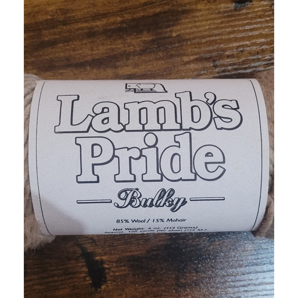 NEW Lamb's Pride Bulky Yarn Sandstone